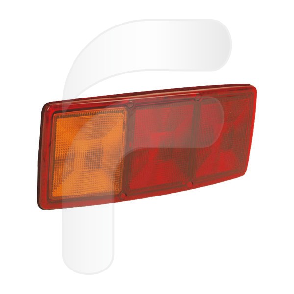 REAR LAMPS LENS WITHOUT TRIANGLE MAN 